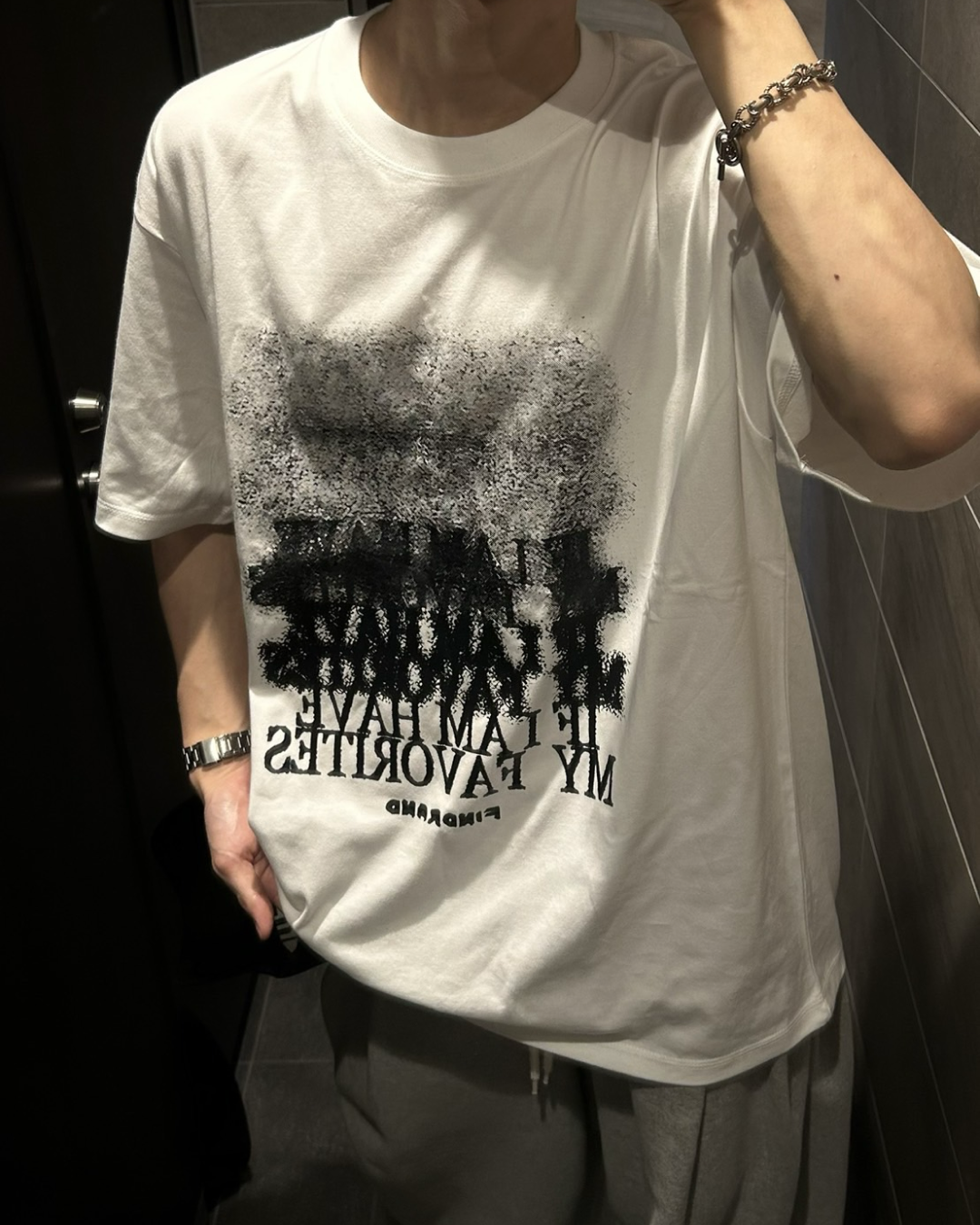 【即納】グラデーションフォントTシャツ WG0122