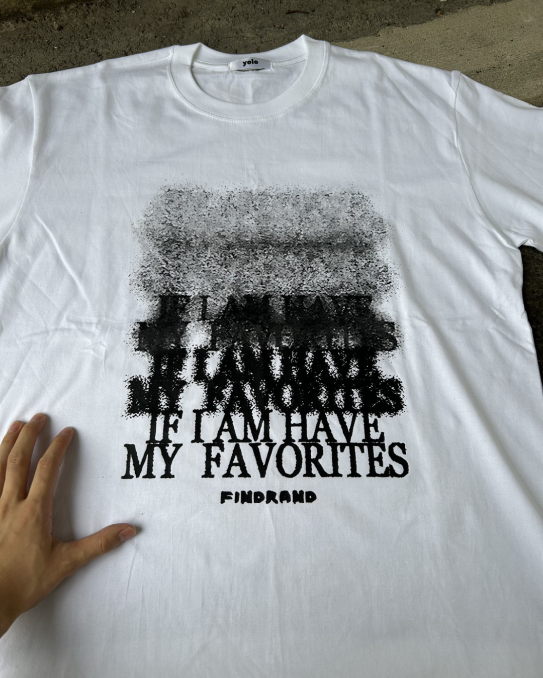 【即納】グラデーションフォントTシャツ WG0122