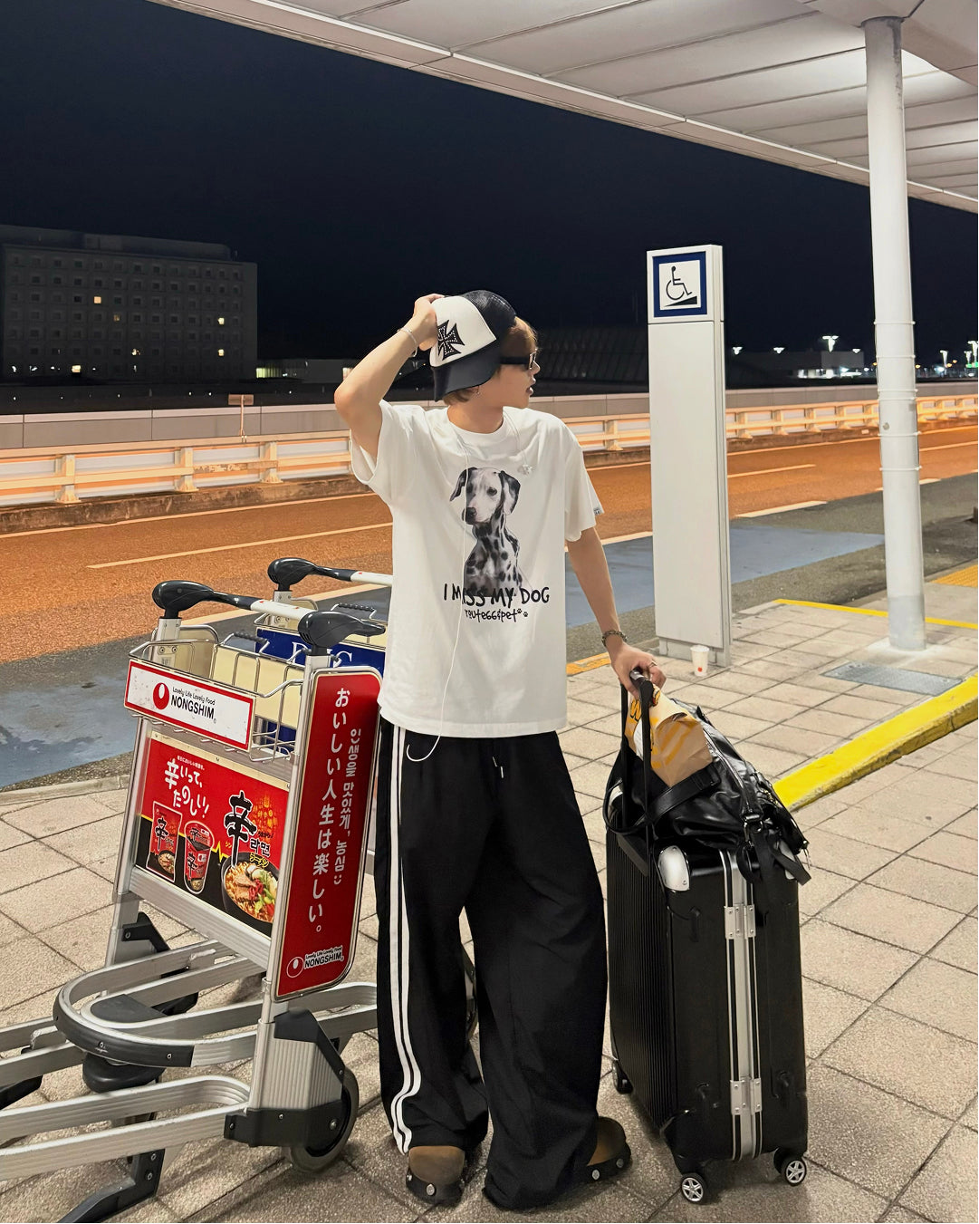 【即納】サイドラインジャージパンツ WG0496