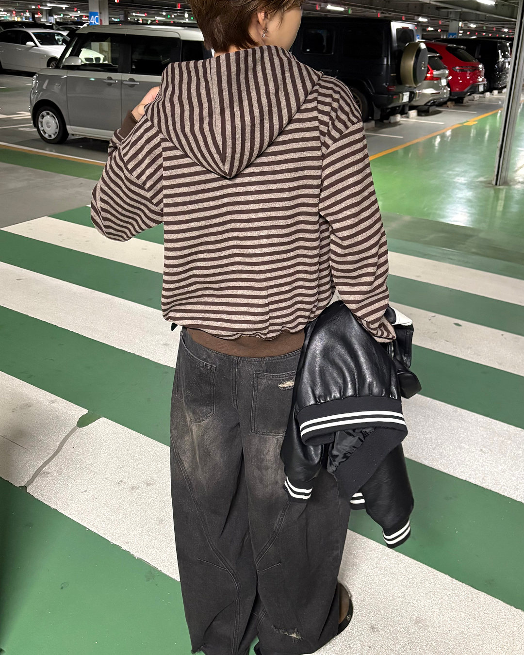 【即納】ダメージカーブデニムパンツ WG5000
