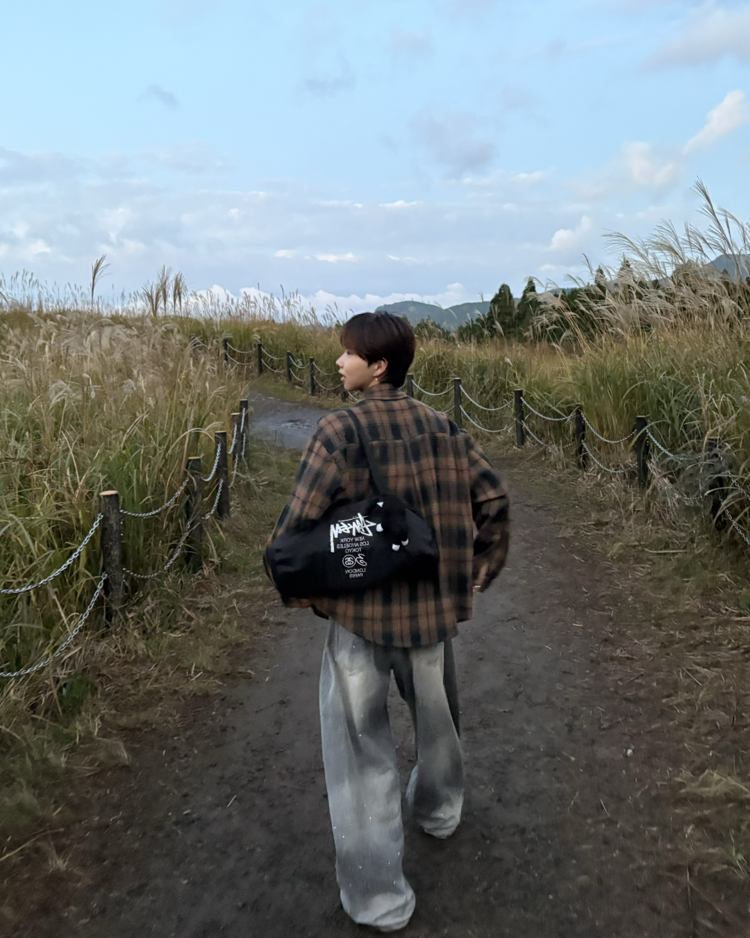 【即納】レトロチェックシャツ WG5007