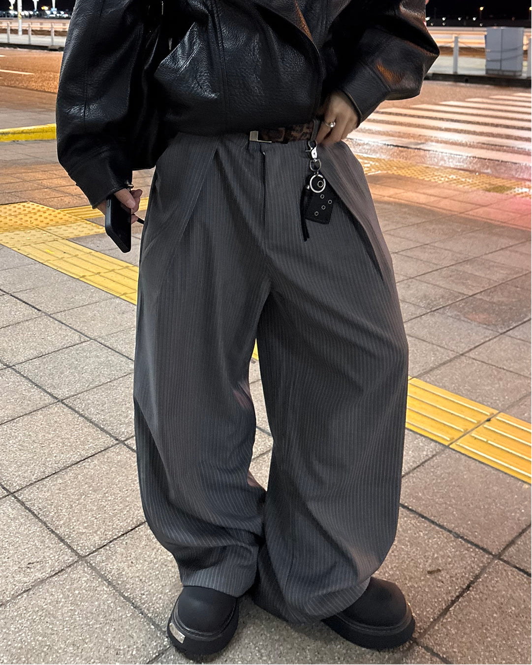 即納】ピンストライプスラックス WG5019 – YOLO（ヨロ）｜ファッション通販