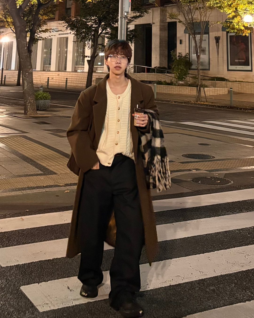 【11/25 19:00販売開始 オリジナル 即納】カラーレスアランニットカーディガン WG6001