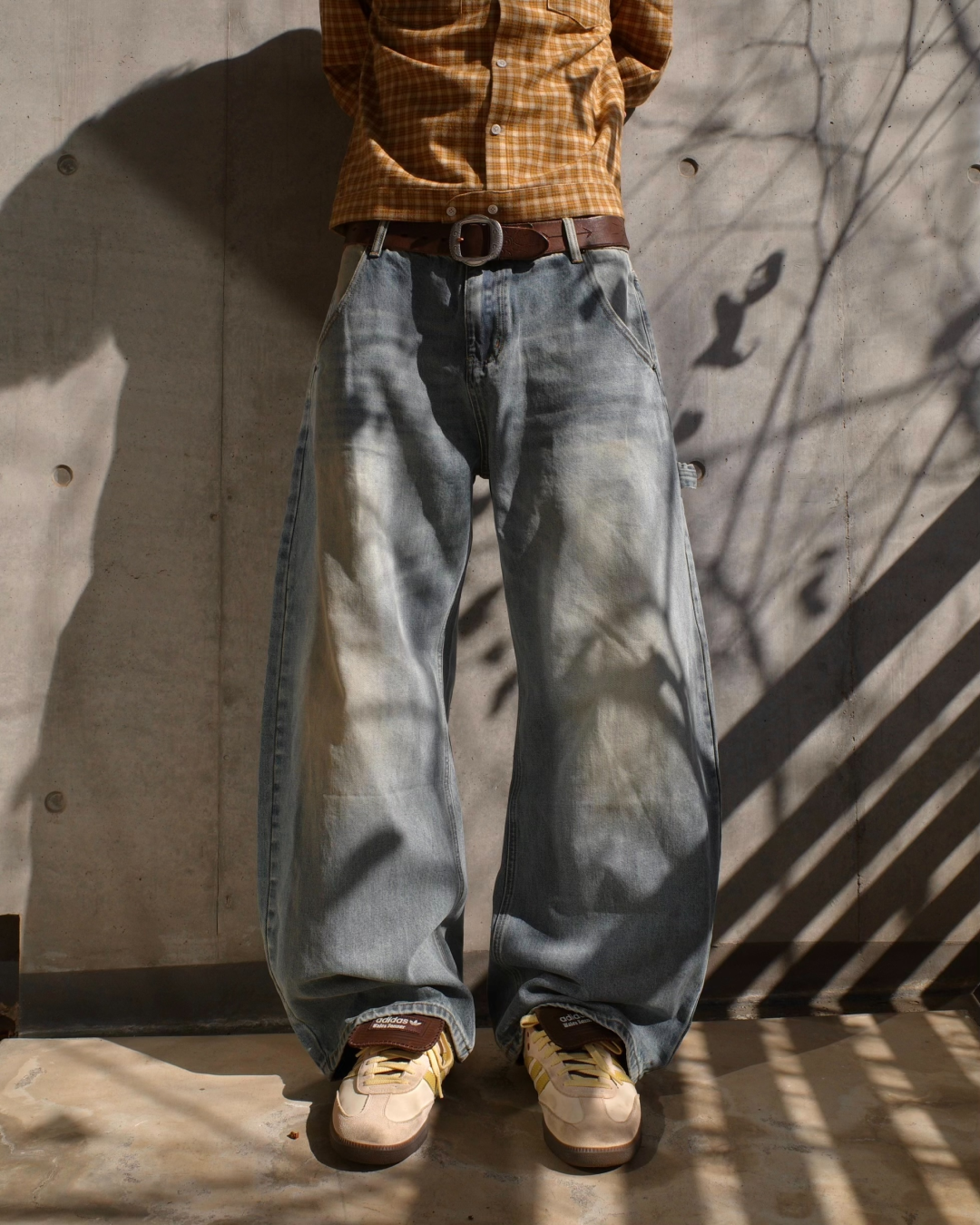 【即納】バレルレッグペインターデニムパンツ WR5005