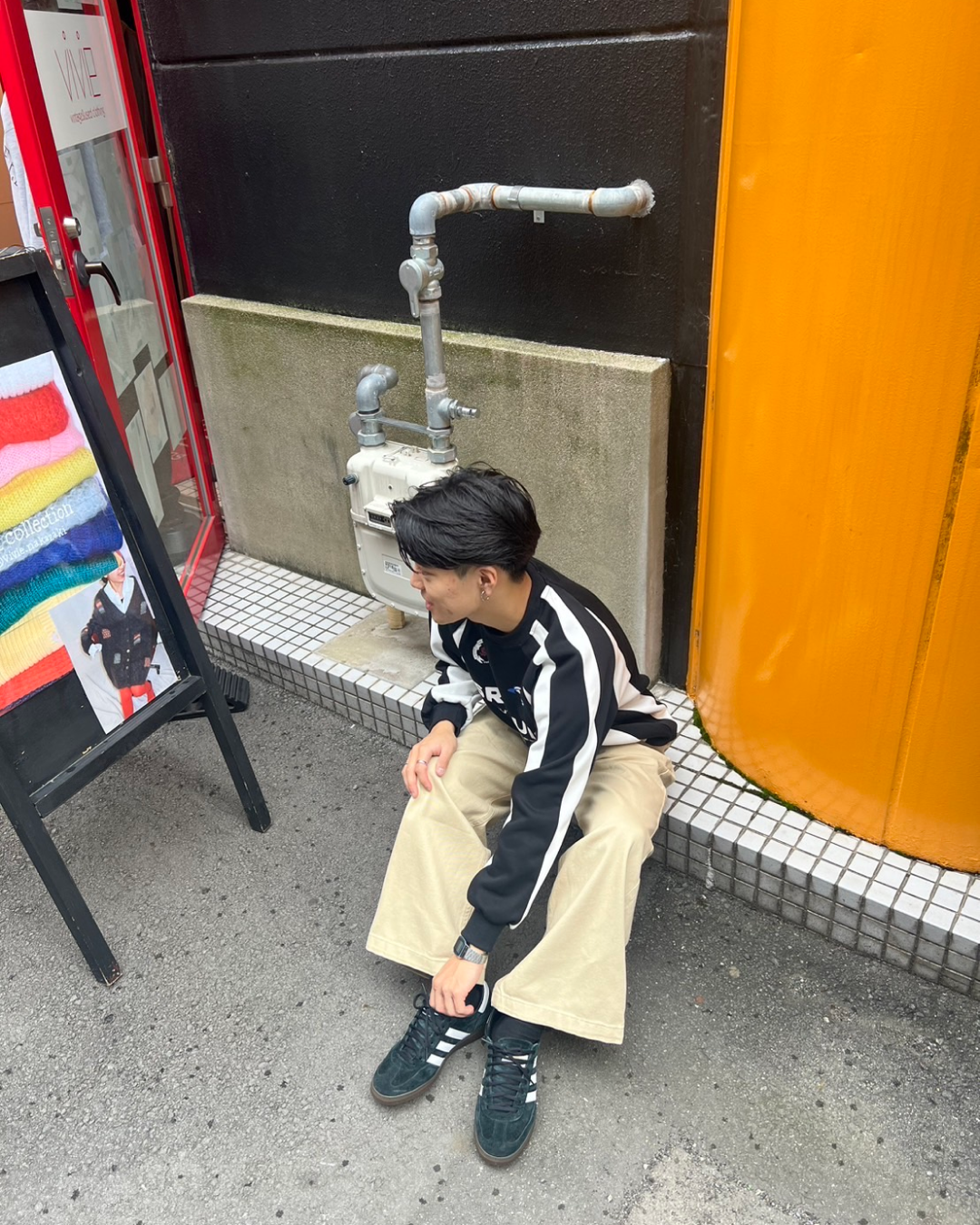 ワイドカーキパンツ YO0018