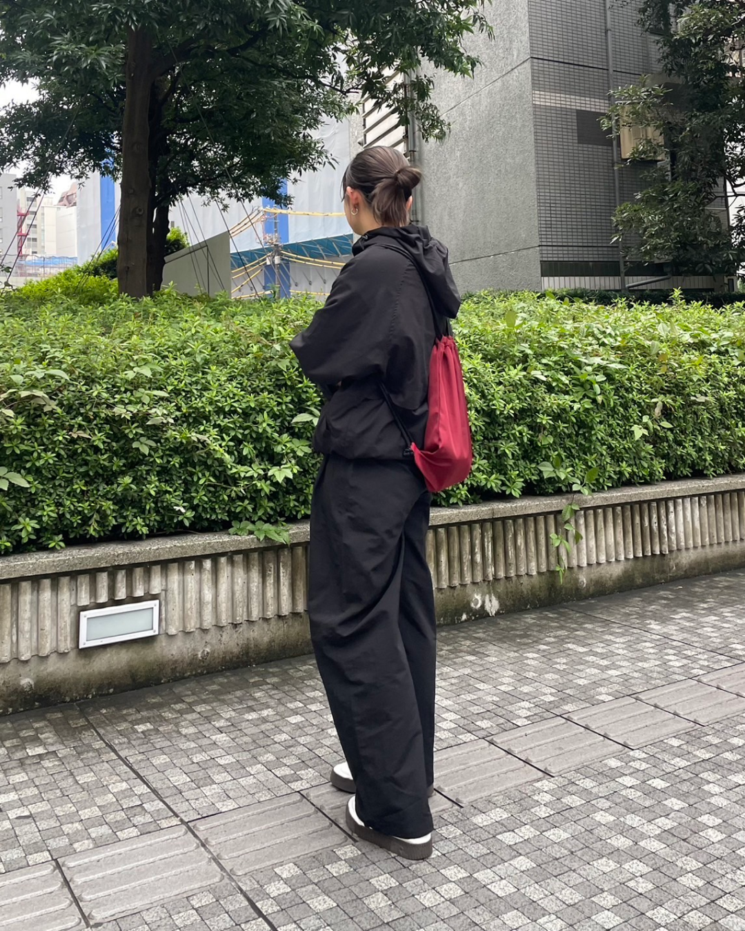 【再販】プルオーバーハーフジップジャケット Y0033