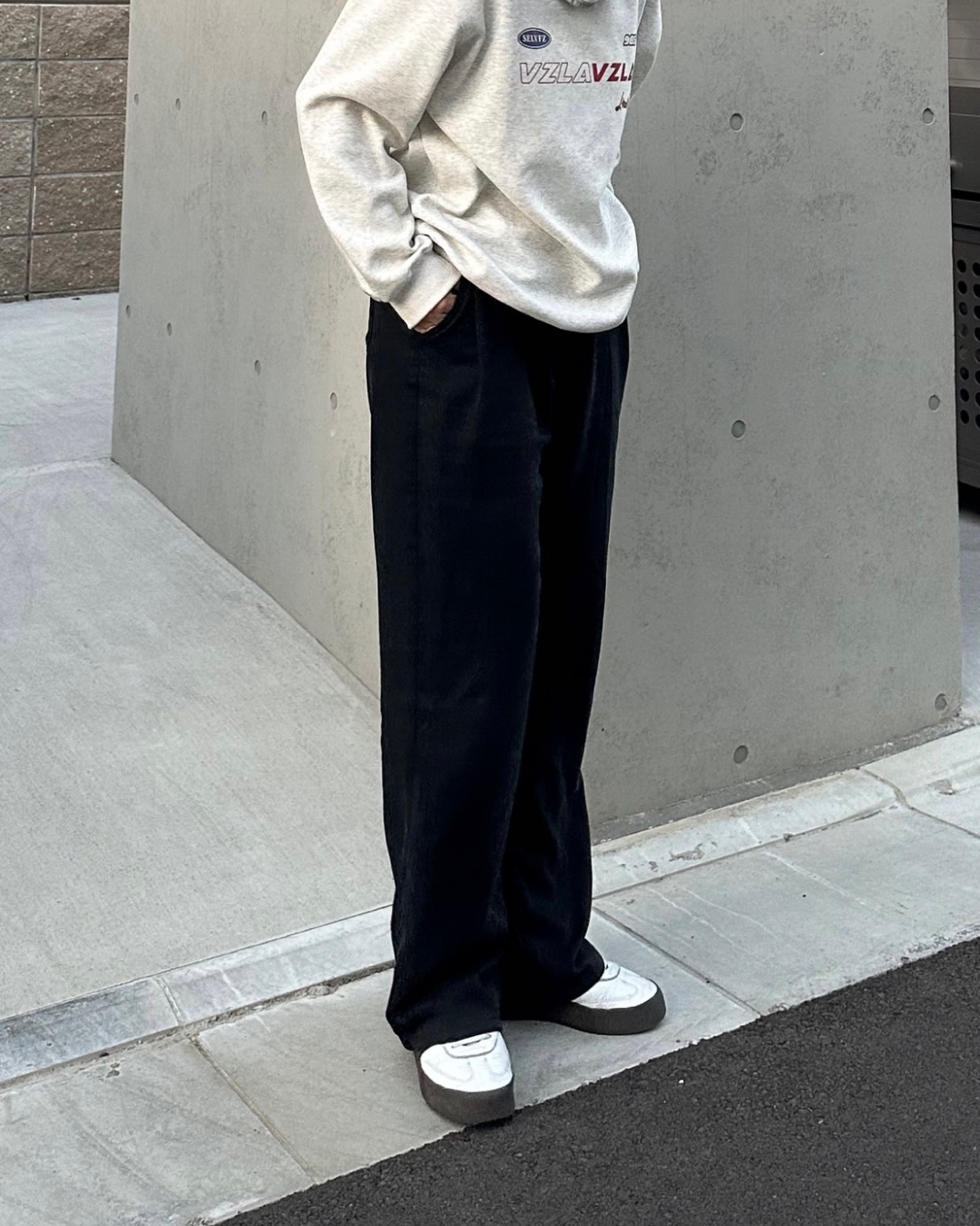 Heavyweight oversized sweatshirt Y0036