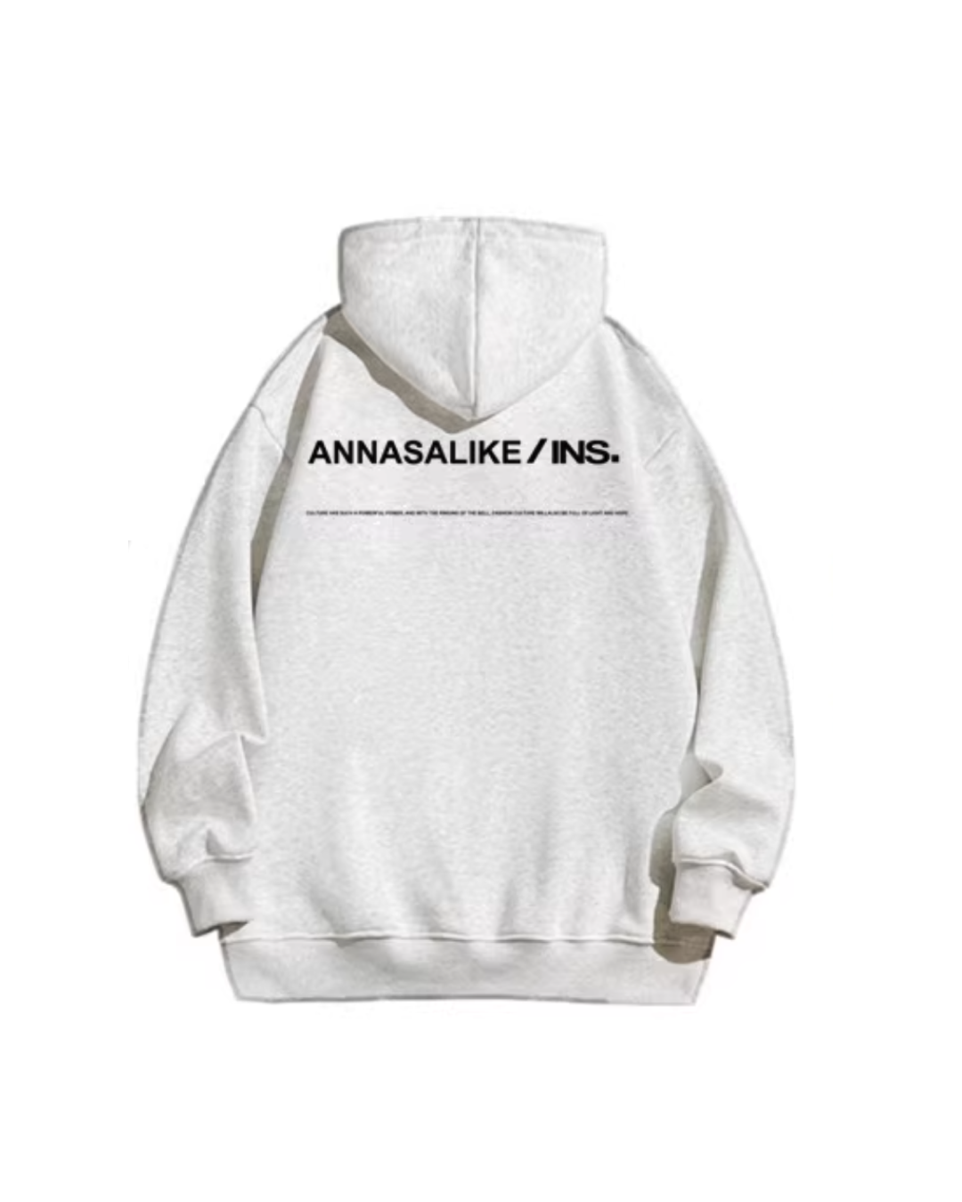 Pullover lettering hoodie Y0063