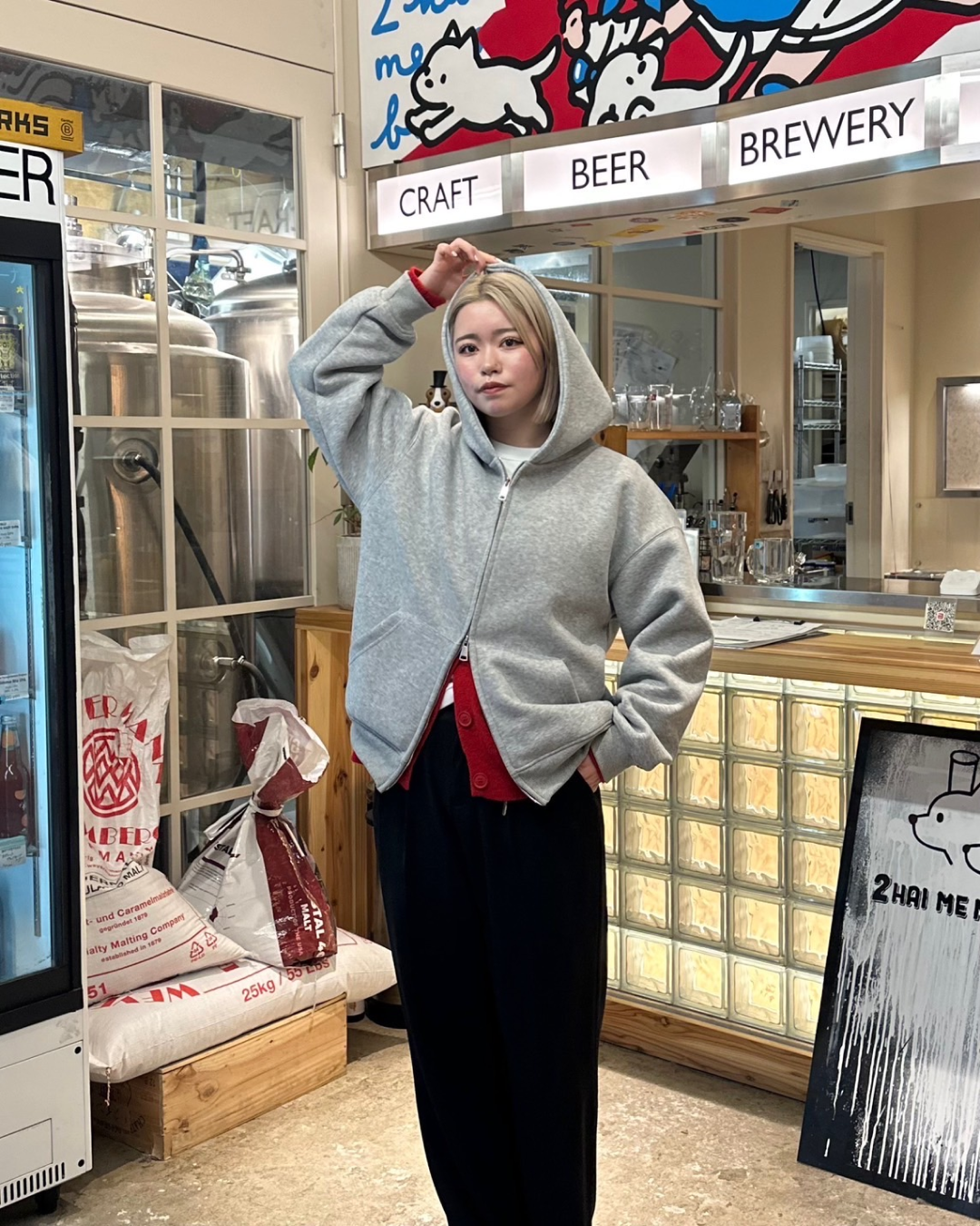 ヘビーウェイトダブルジップパーカー Y0071