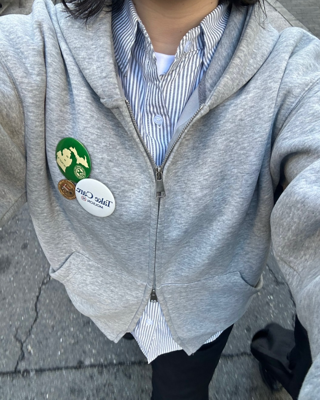 ヘビーウェイトダブルジップパーカー Y0071