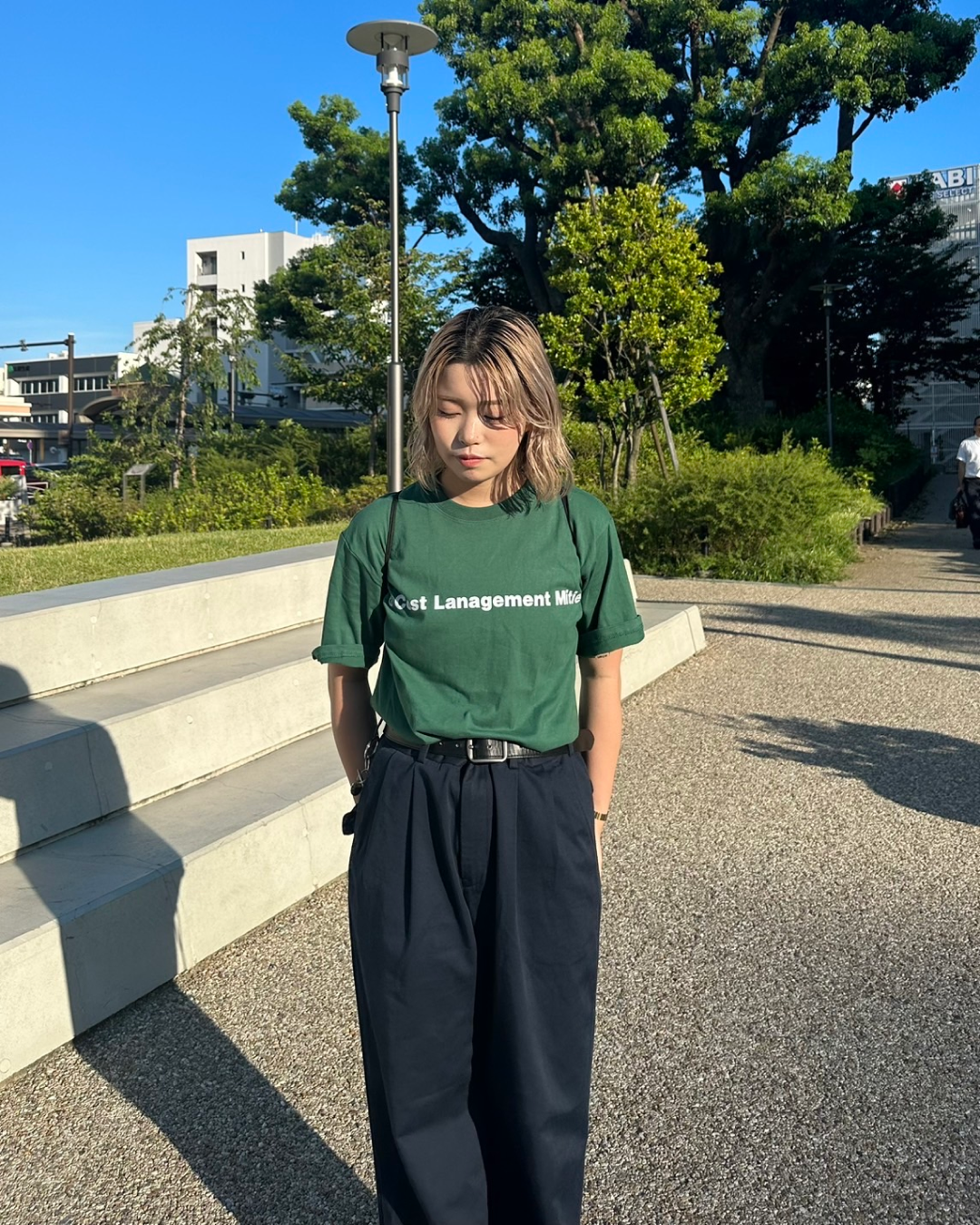 ルーズミドル丈Tシャツ Y0116