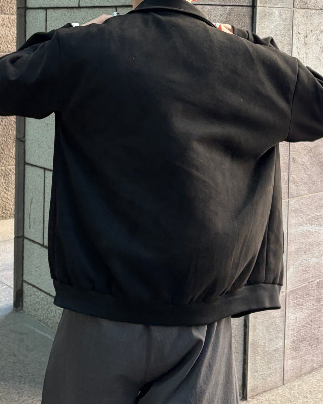 ミニマルジップショートブルゾン TK0046