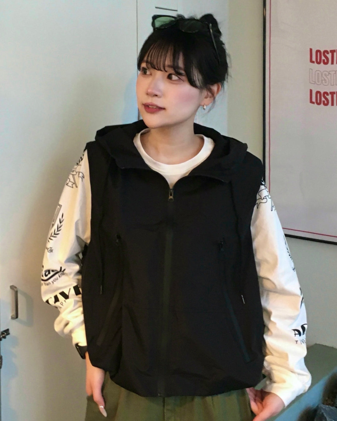 テックナイロンマルチポケットベスト YN0083