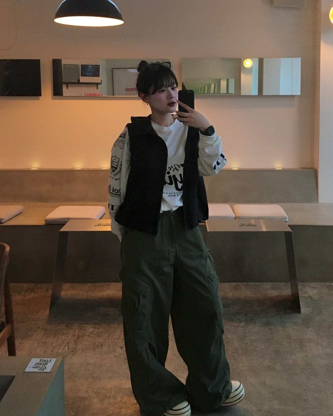 テックナイロンマルチポケットベスト YN0083