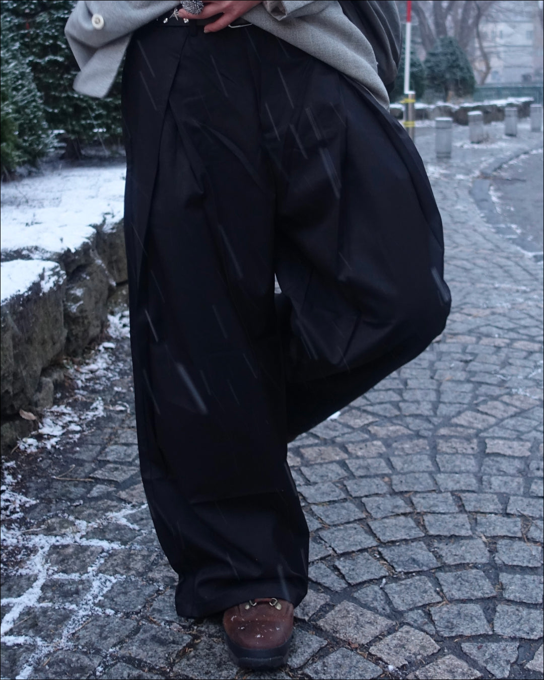 プリーツワイドパンツ TN0305