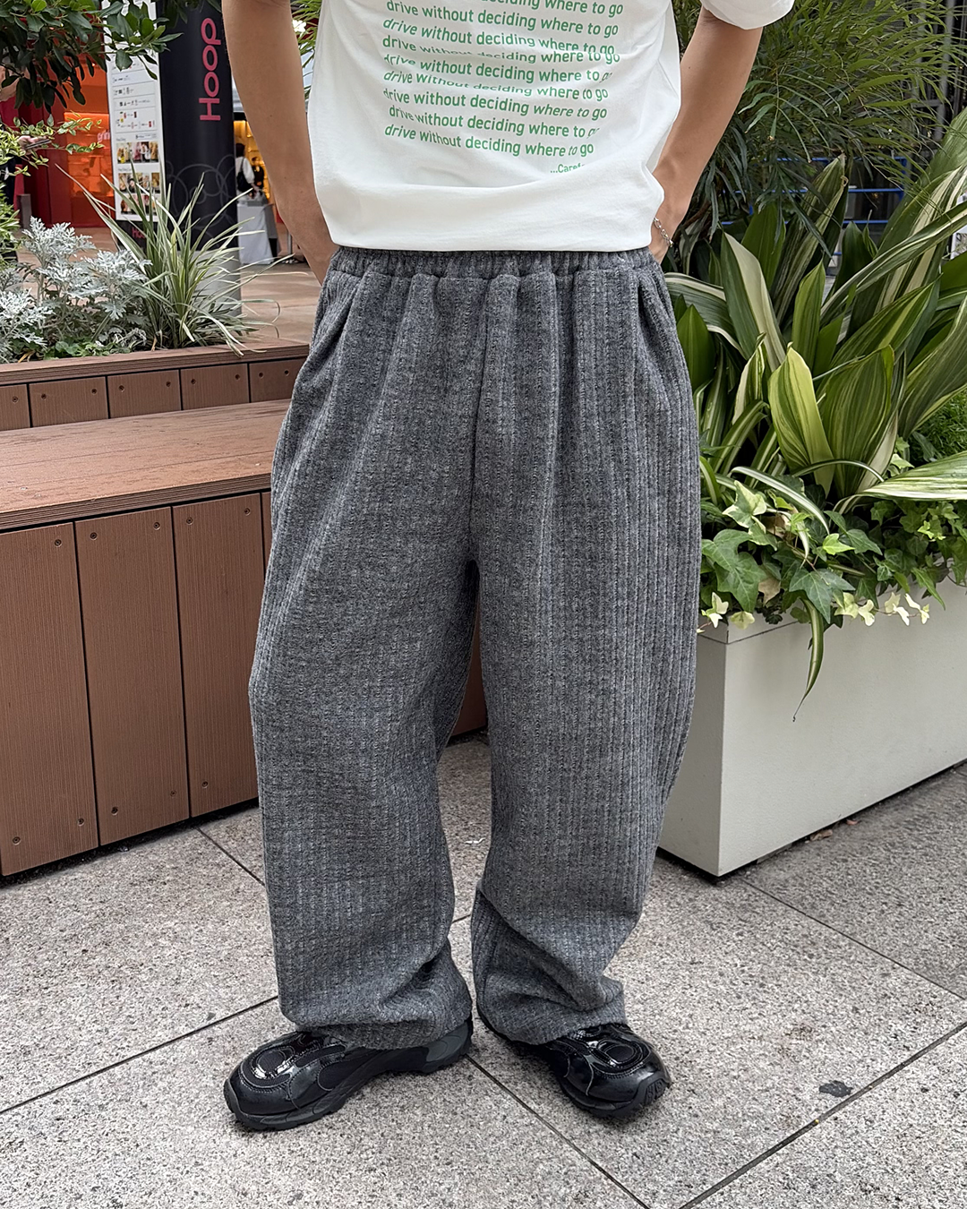 バルーンシルエットリブパンツ YT0061 – YOLO（ヨロ）｜ファッション通販