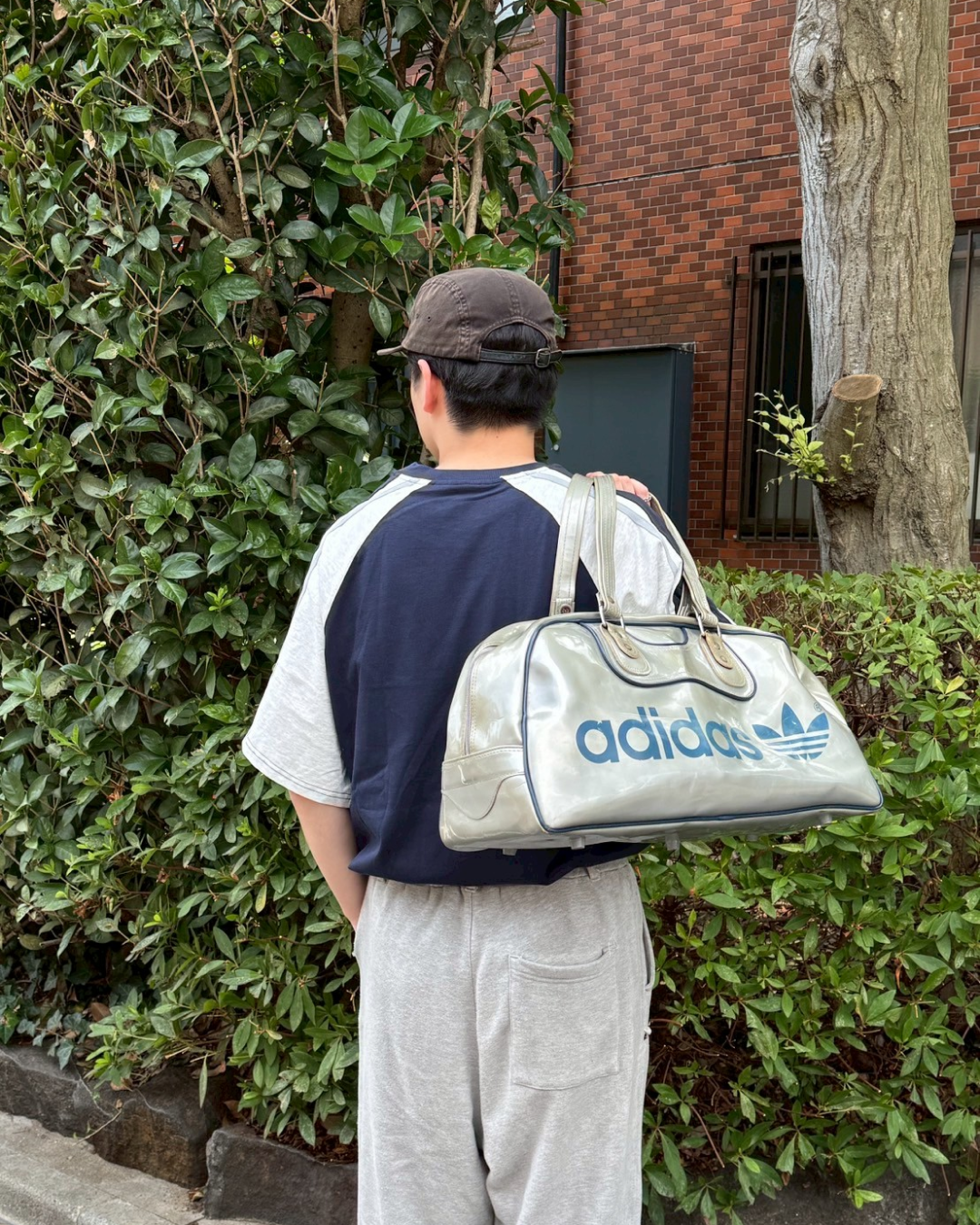 バイカラーラウンドネックTシャツ ZD0013
