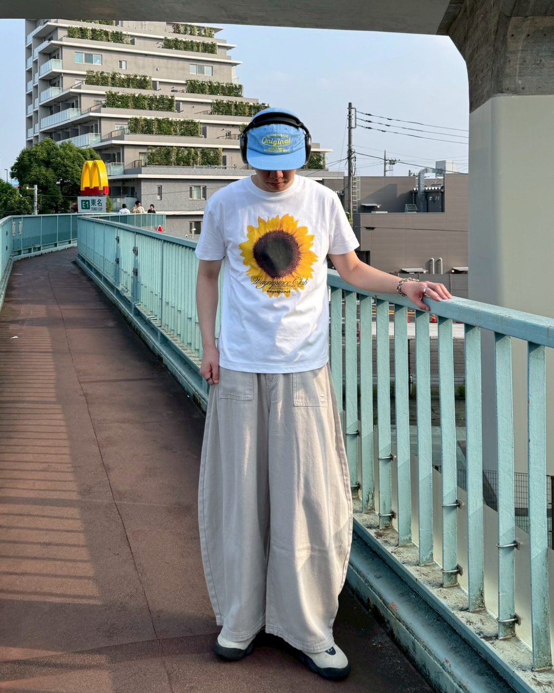 サンフラワーTシャツ ZD0017