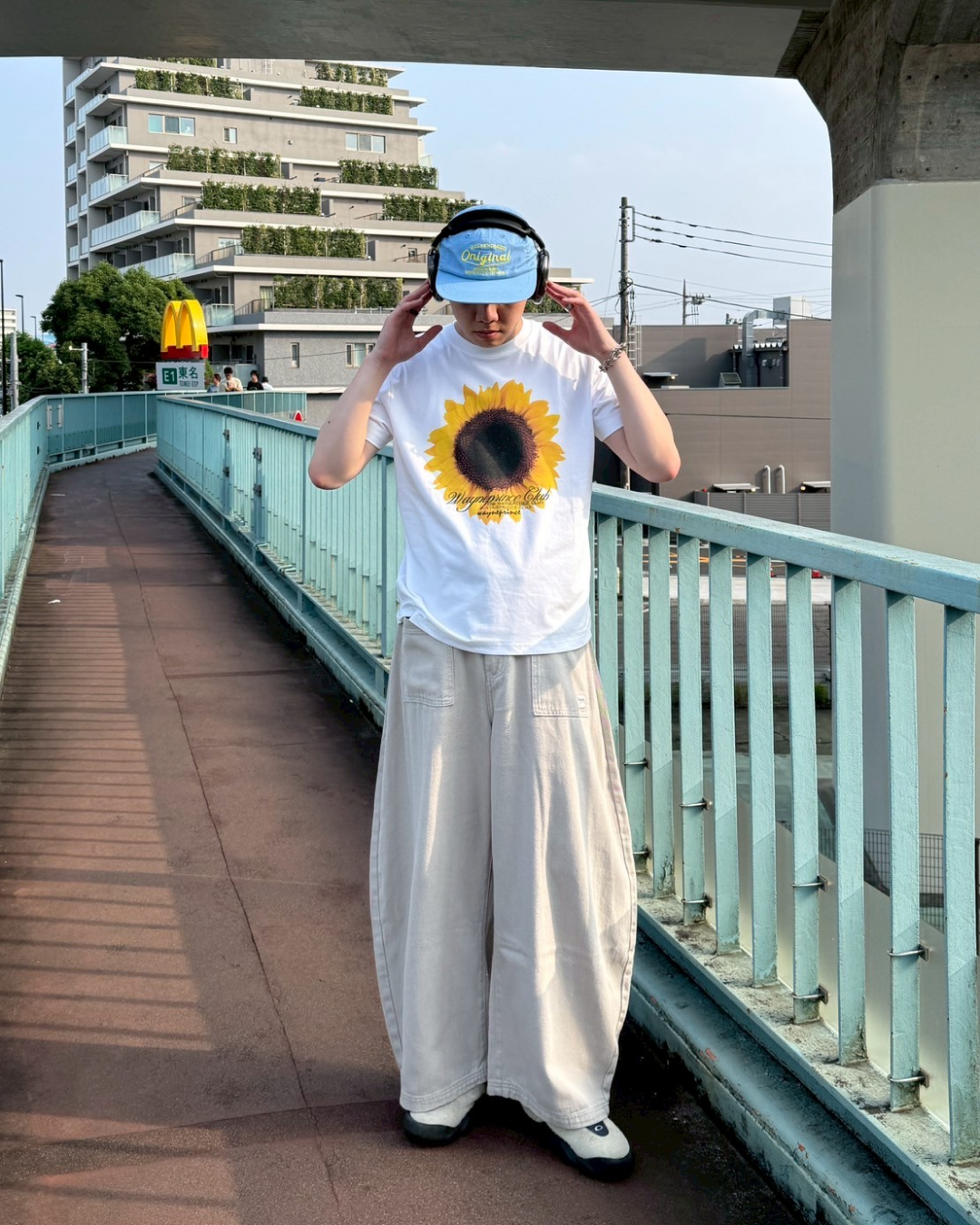 サンフラワーTシャツ ZD0017
