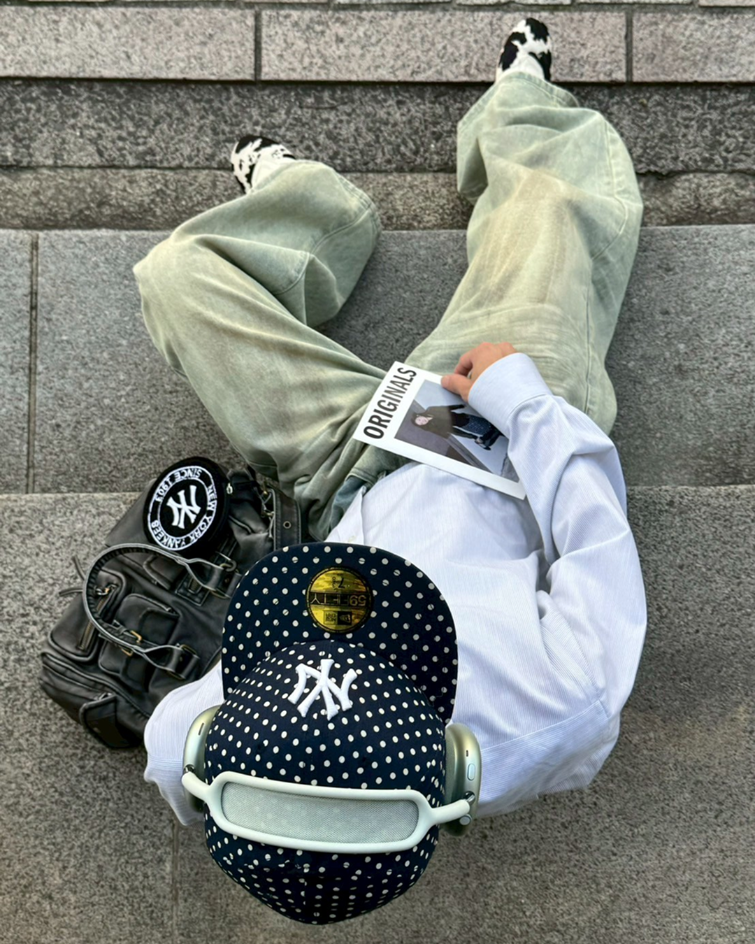 【再販】ウォッシュカーブデニムパンツ SK0038