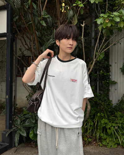 サイドラインオーバーサイズTシャツ SY0016