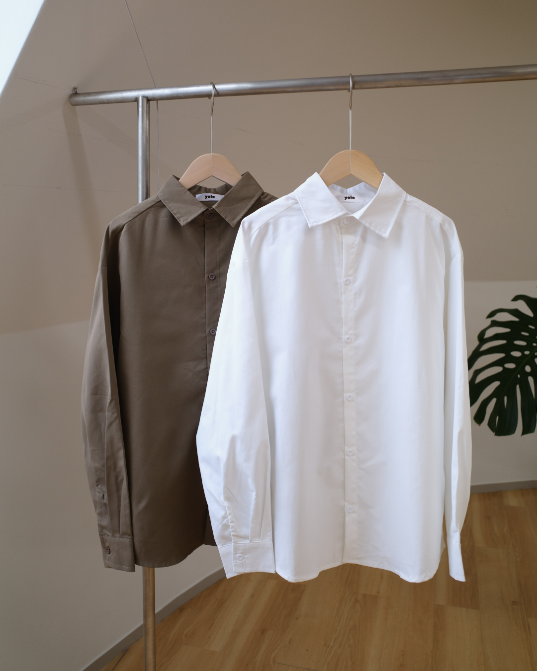 ベーシックブロードシャツ WR0003