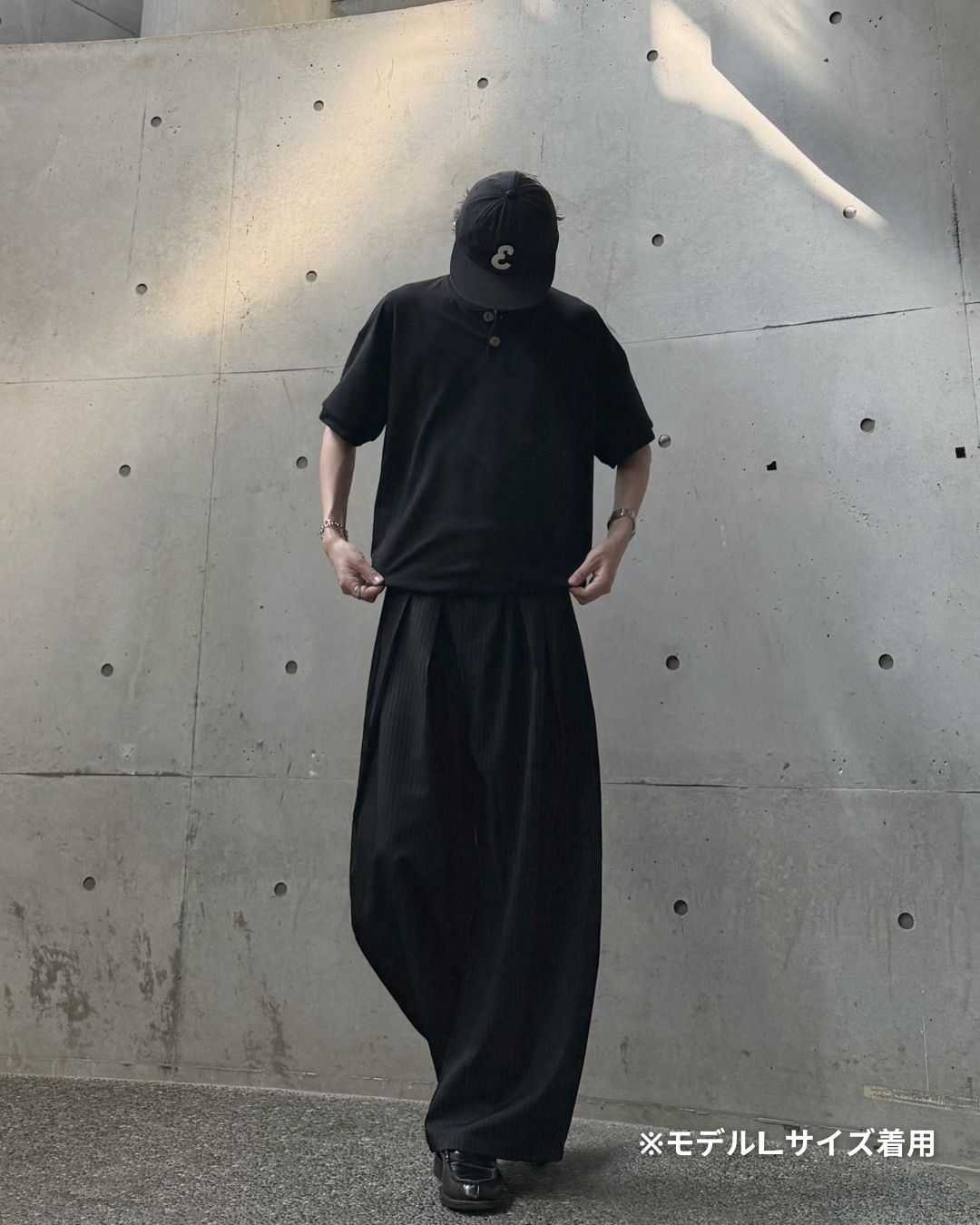 再販】ルーズフィットヘンリーネックTシャツ RR0302 – YOLO（ヨロ