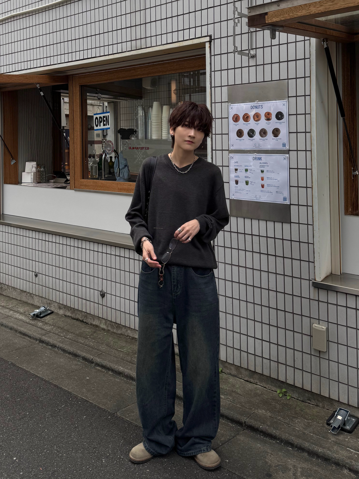 ヴィンテージライクストレートデニム SY0023