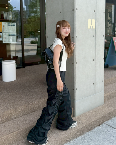シャーリングナイロンパンツ HZ0153