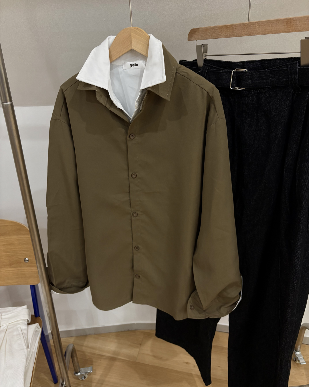 ベーシックブロードシャツ WR0003