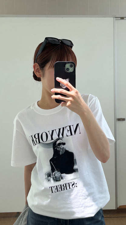 カジュアルデザインTシャツ RM0026