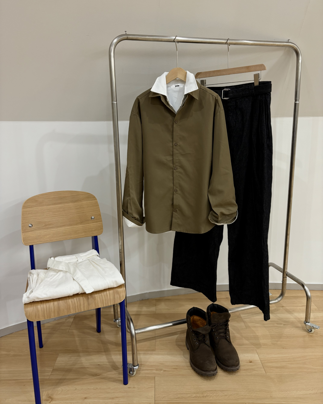 ベーシックブロードシャツ WR0003