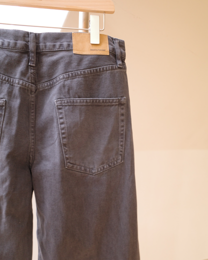 【即納】タックバレルレッグコットンパンツ WR0007