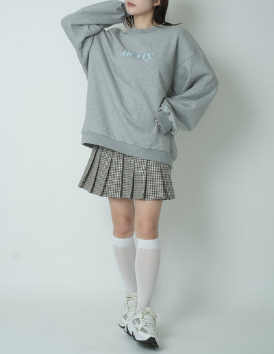 【即納】Oversized sweatshirts NE0003