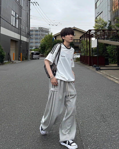 サイドラインオーバーサイズTシャツ SY0016
