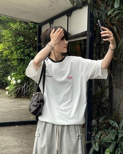 サイドラインオーバーサイズTシャツ SY0016