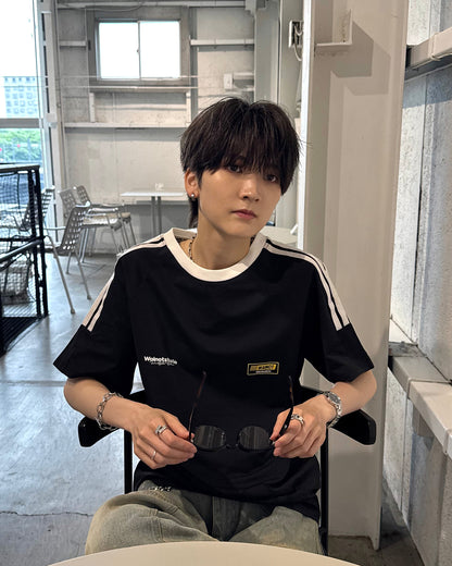 サイドラインオーバーサイズTシャツ SY0016
