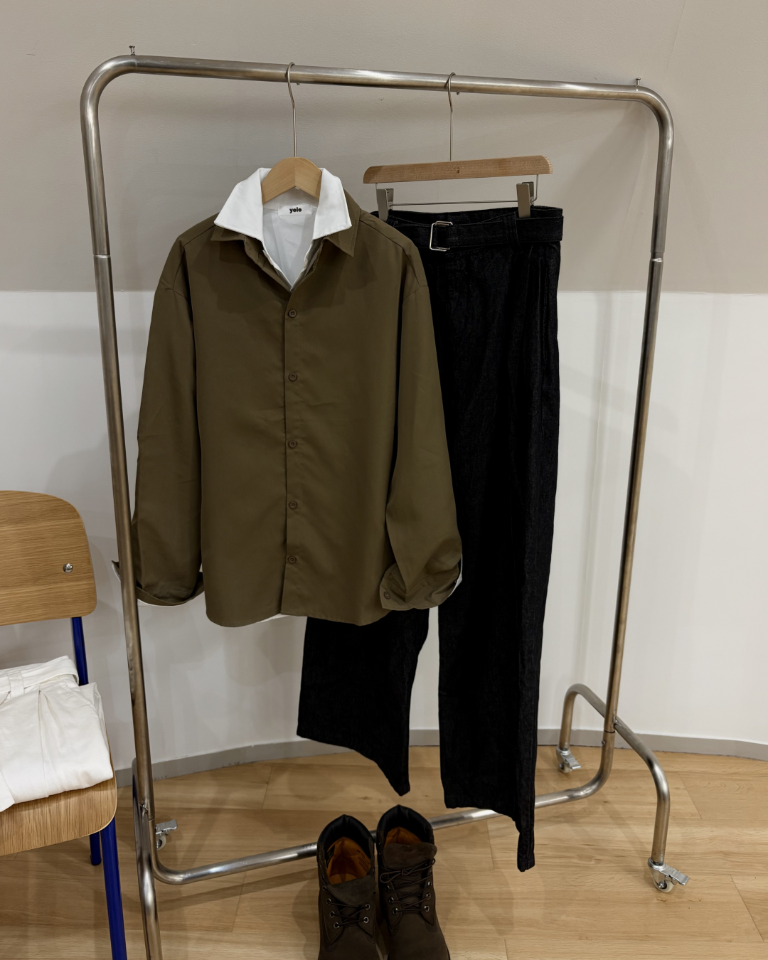 ベーシックブロードシャツ WR0003