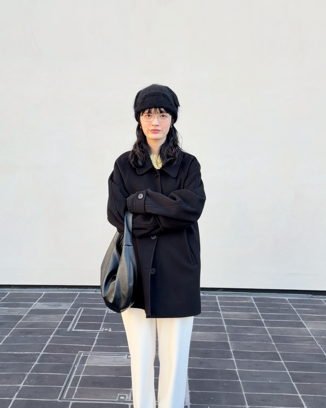 ショートウールコート AA0009