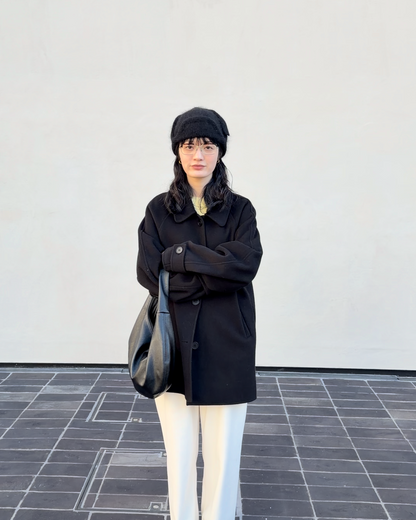 ショートウールコート AA0009