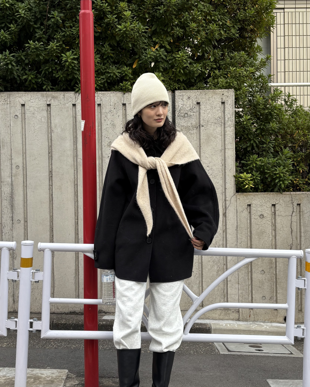 ショートウールコート AA0009