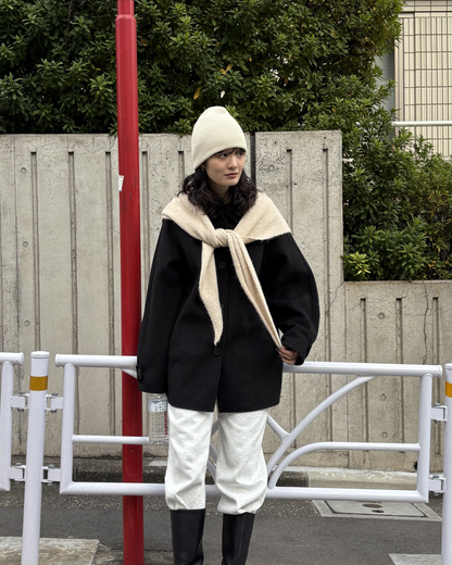 ショートウールコート AA0009