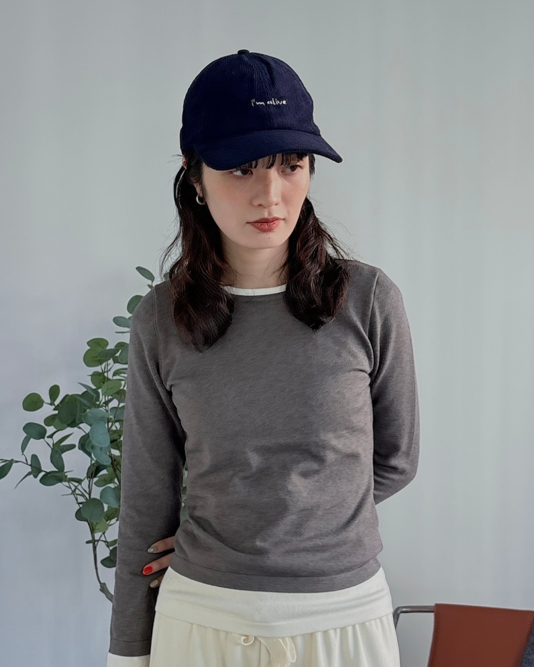 レイヤード風ニットトップ
AA0015