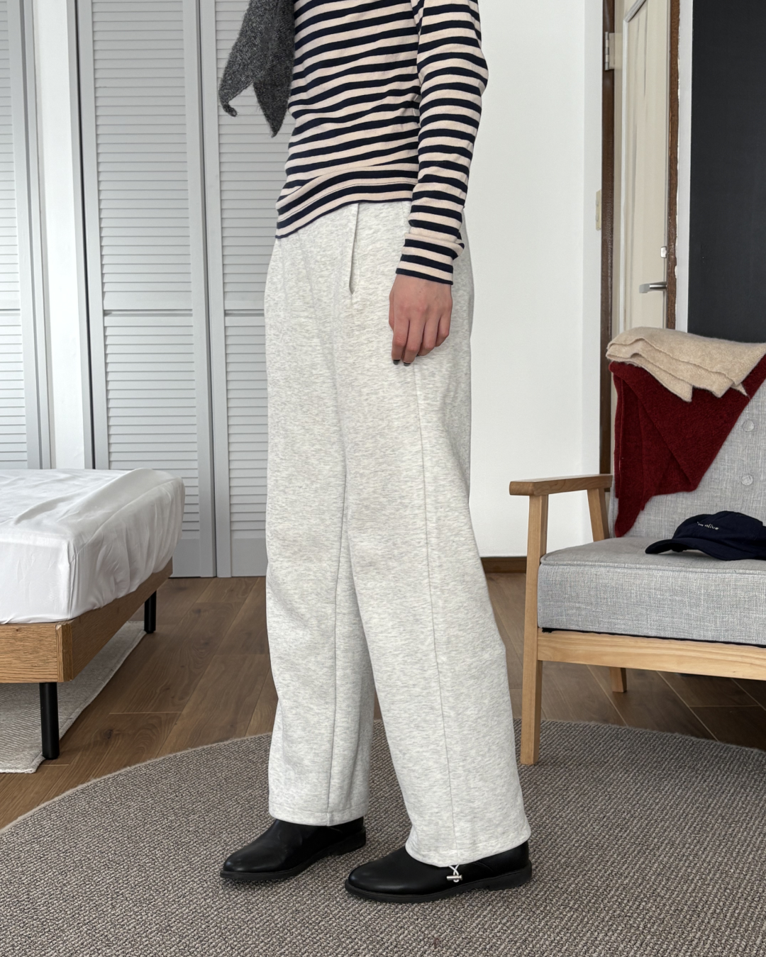 ドローコード付きカジュアルスポーツスウェット AA0023