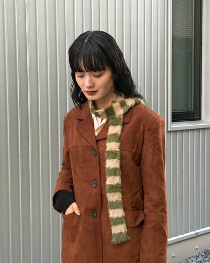 スリムボーダーシャギーマフラー
AA0034