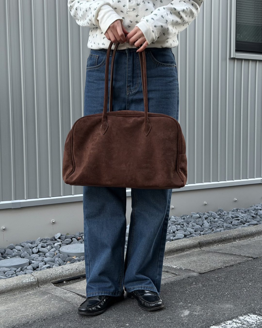 スウェードライクボストンバッグ
AA0036