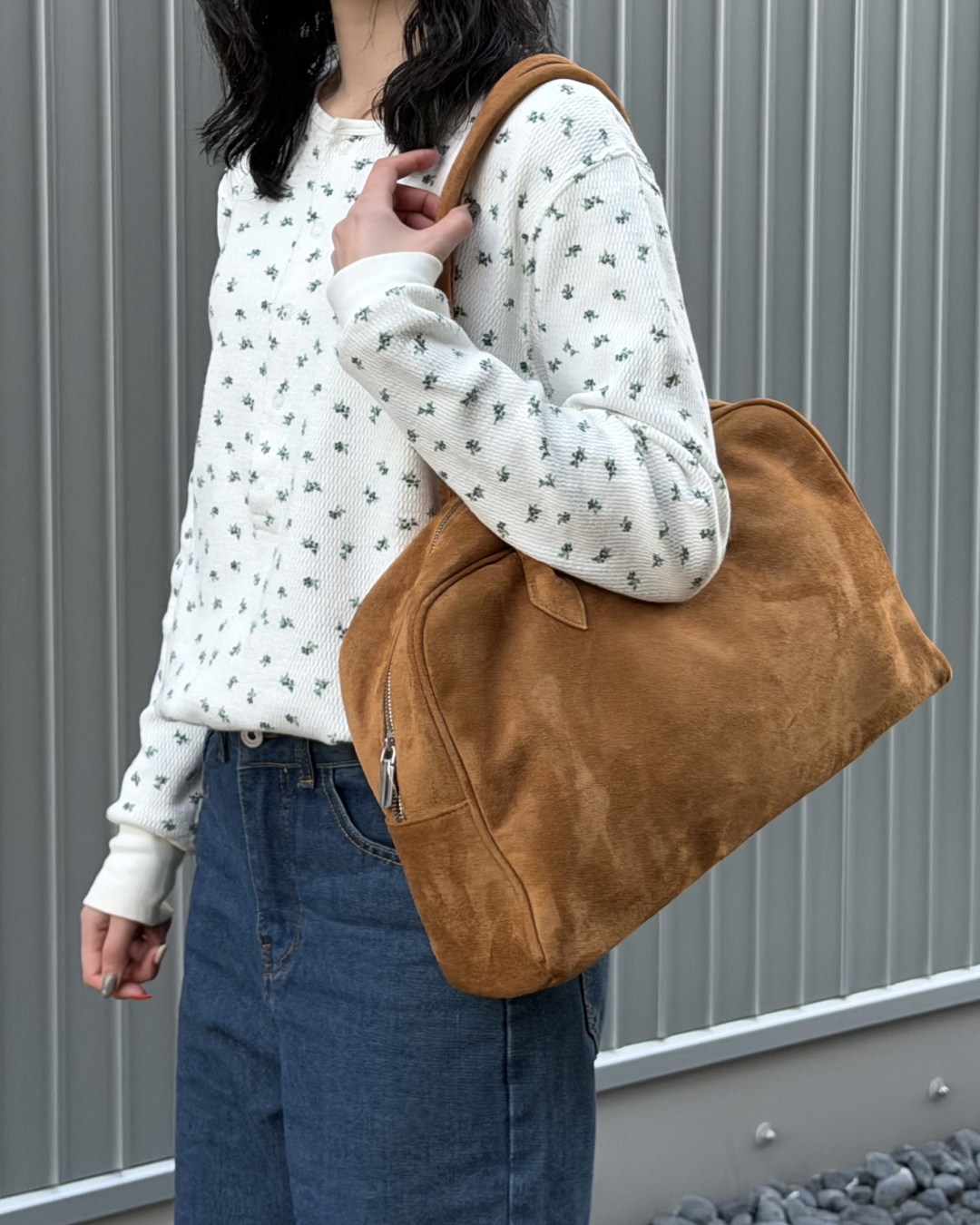 スウェードライクボストンバッグ
AA0036