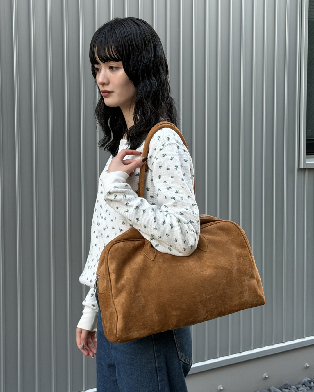 スウェードライクボストンバッグ
AA0036