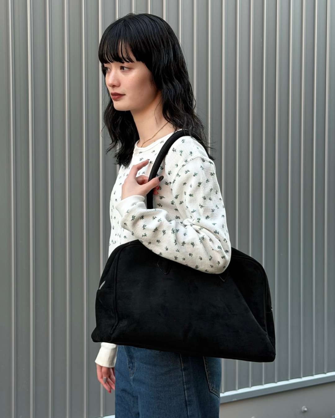 スウェードライクボストンバッグ
AA0036