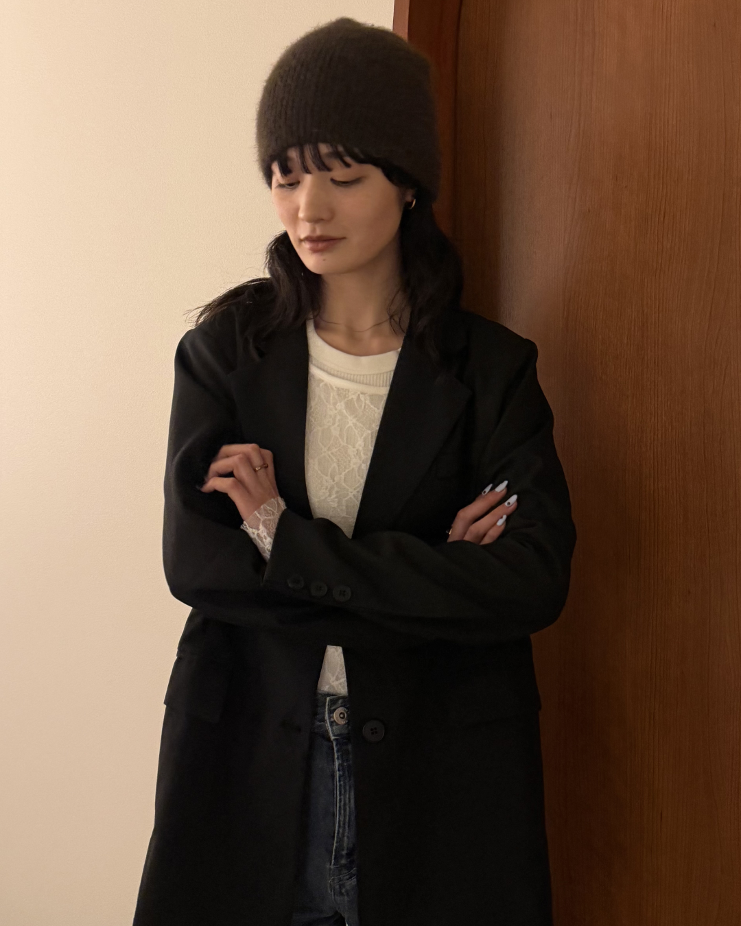 クルーネックレーストップス
AA0038